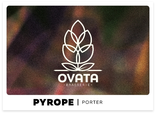 OVATA PYROPE PORTER 5.5% 75CL